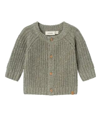 Lil 'Atelier Knot cardigan folfert seagrass