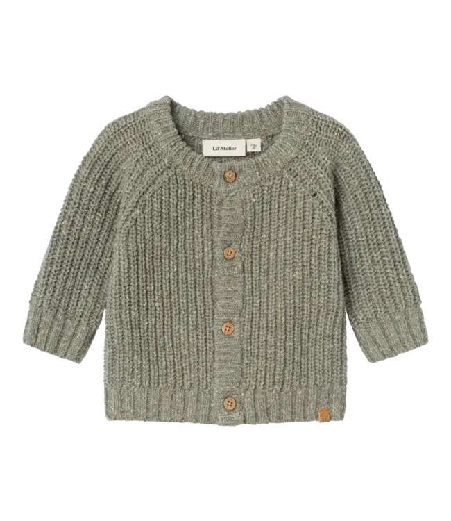 Knot cardigan folfert seagrass