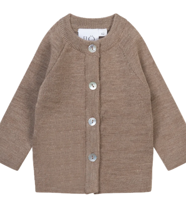 Kaya wool cardigan ash melange