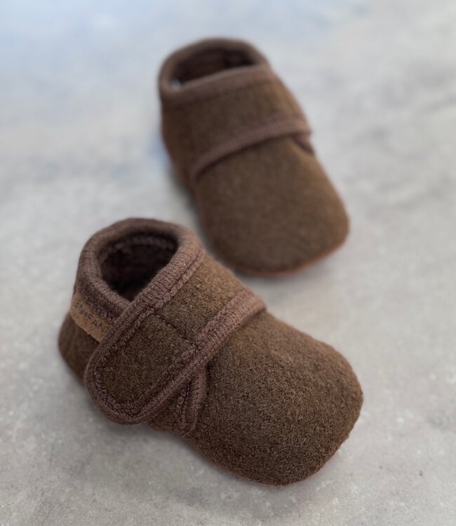 Enfant baby wool slippers emperador