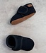 baby wool slippers black