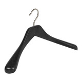 Cintre penderie "Uno" bois frêne teinté noir Cintre penderie "Uno" bois frêne teinté noir