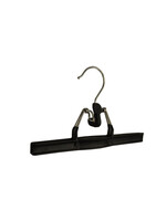 Cintre pantalon métal avec noir antidérapant