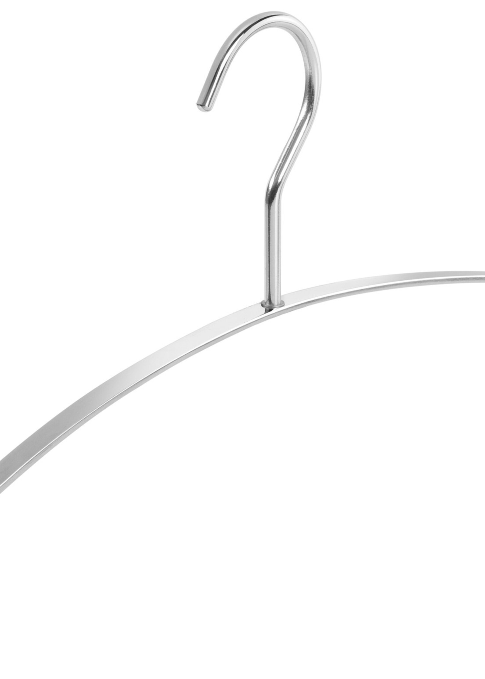 Cintre penderie "Style" acier inoxydable chromé