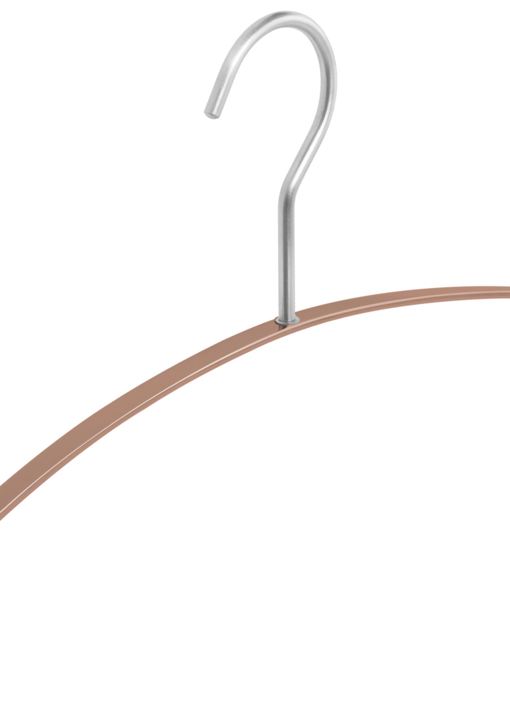 Cintre penderie "Style" acier inoxydable cuivre