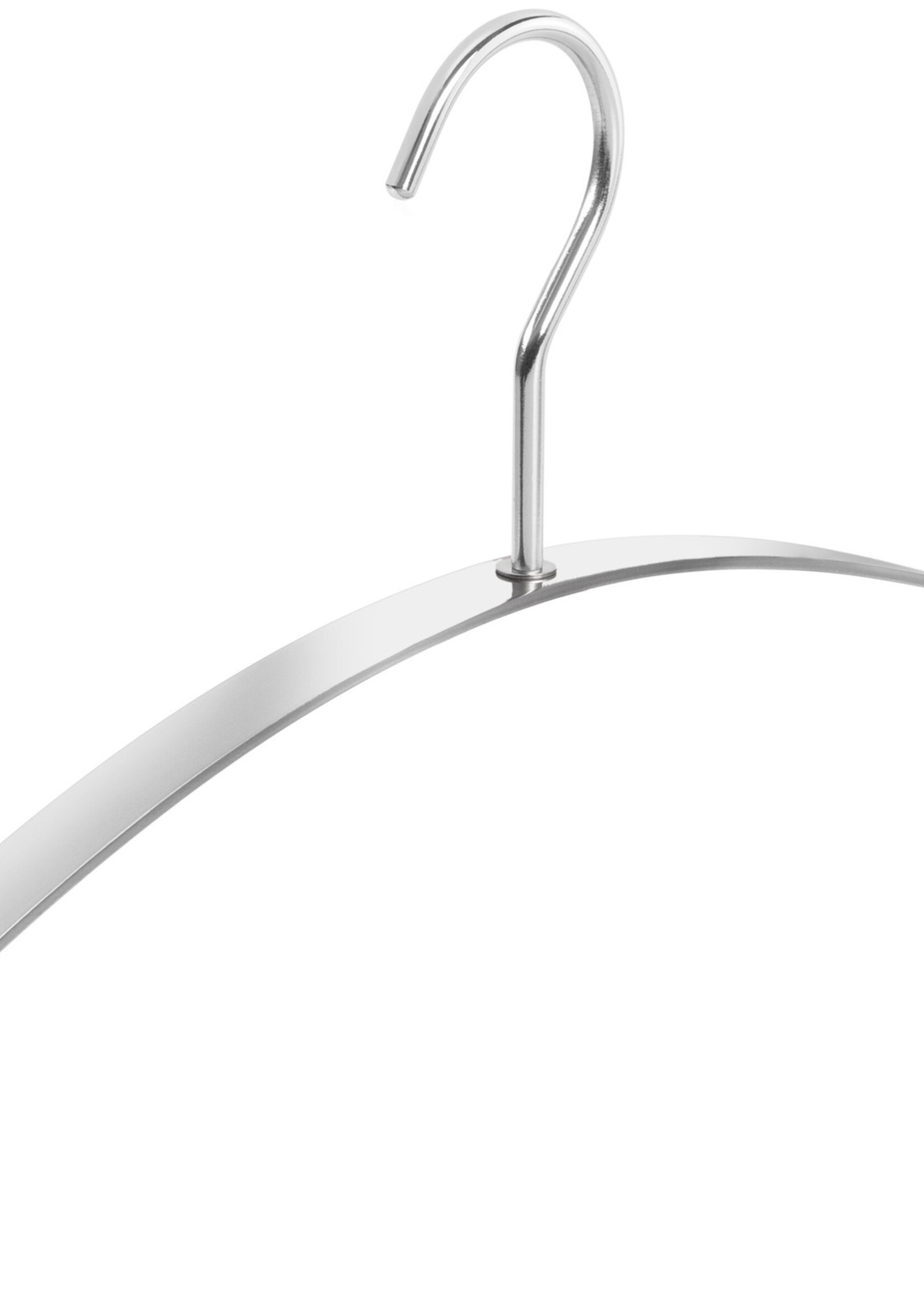 Cintre penderie "Style" acier inoxydable chromé