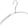 LE GÉANT DU CINTRE Cintre penderie "Style" acier inoxydable chromé LE GÉANT DU CINTRE Cintre penderie "Style" acier inoxydable chromé