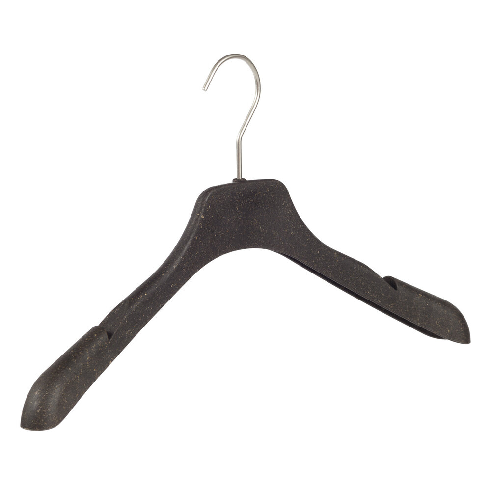 Cintre veste / costume (galbé) plastique Bio - Pro Nature (herbe) avec épaules larges et encoches Cintre veste / costume (galbé) plastique Bio - Pro Nature (herbe) avec épaules larges et encoches