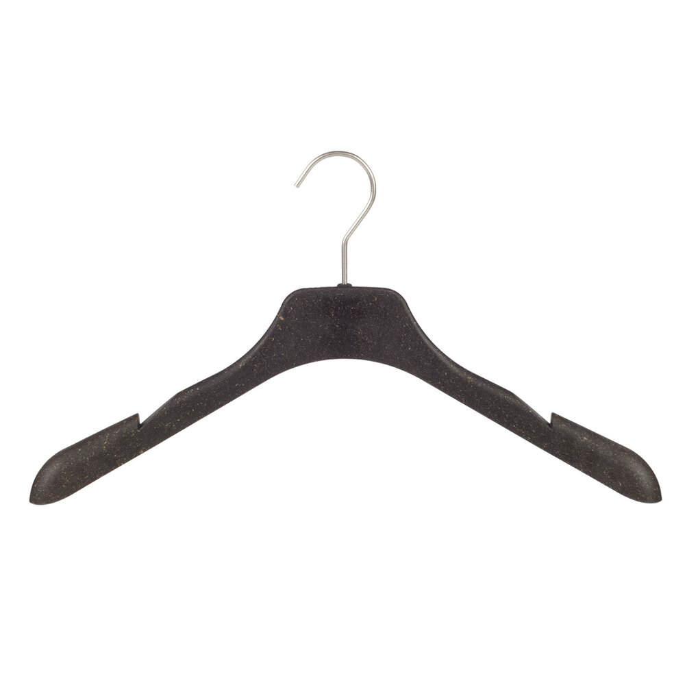 Cintre veste / costume (galbé) plastique Bio - Pro Nature (herbe) avec épaules larges et encoches Cintre veste / costume (galbé) plastique Bio - Pro Nature (herbe) avec épaules larges et encoches