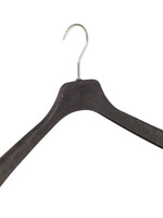 Cintre veste / costume (galbé) plastique Bio - Pro Nature (herbe) avec épaules larges