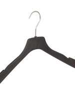 Cintre blouse / chemise (galbé) plastique Bio - Pro Nature (herbe) avec encoches