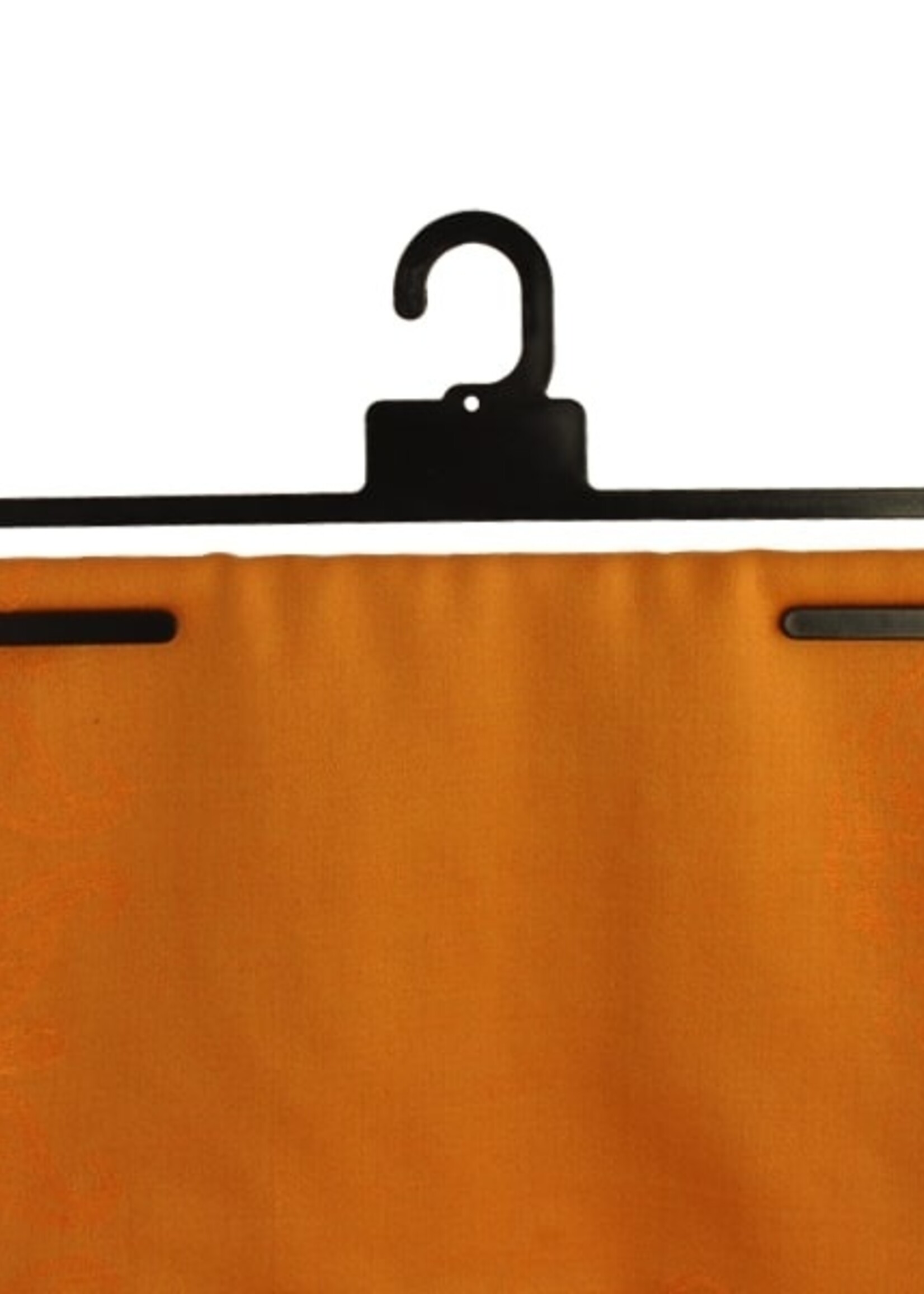 Porte foulard plastique noir (10 pcs.)