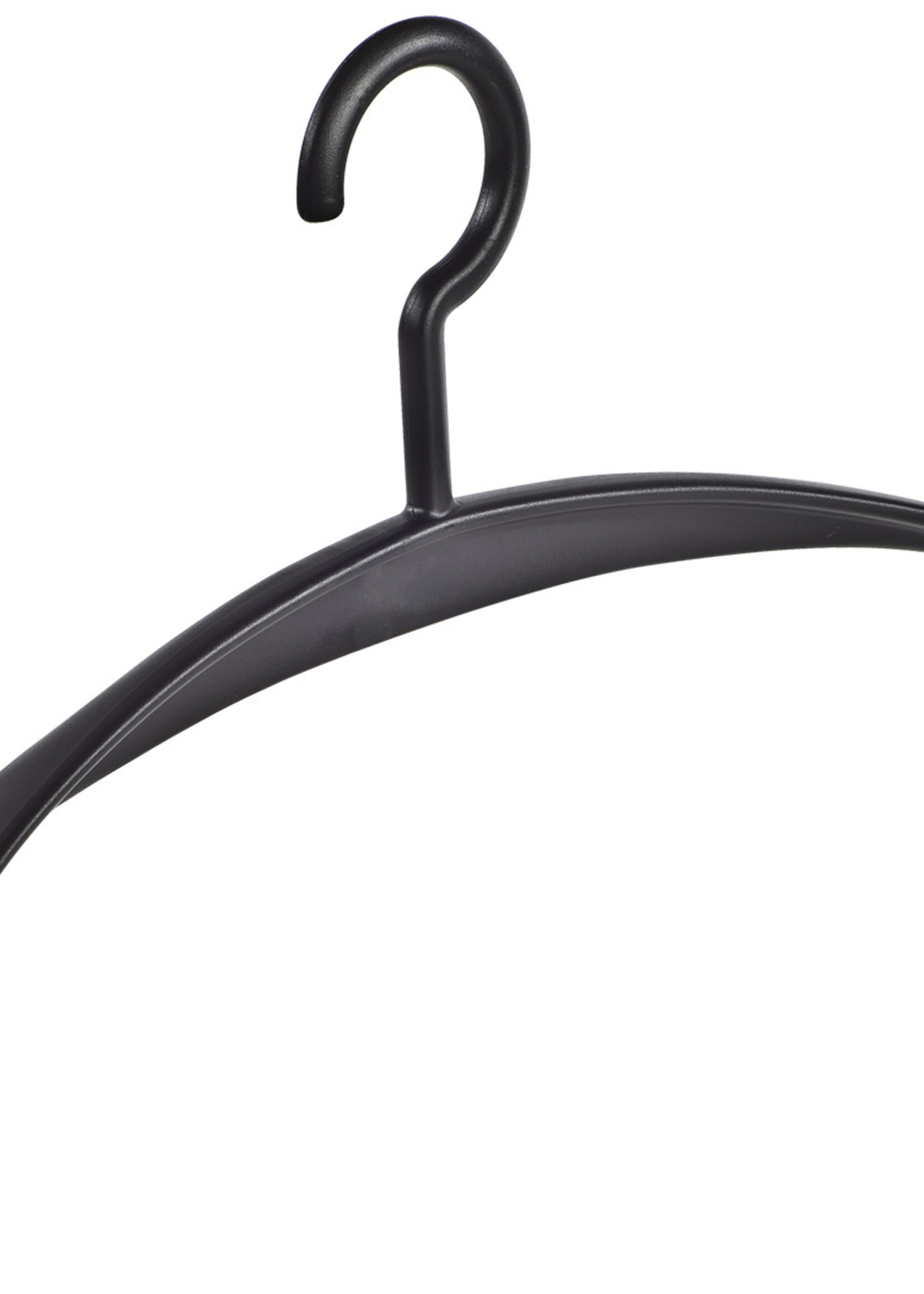 Cintre penderie "Wing" plastique noir