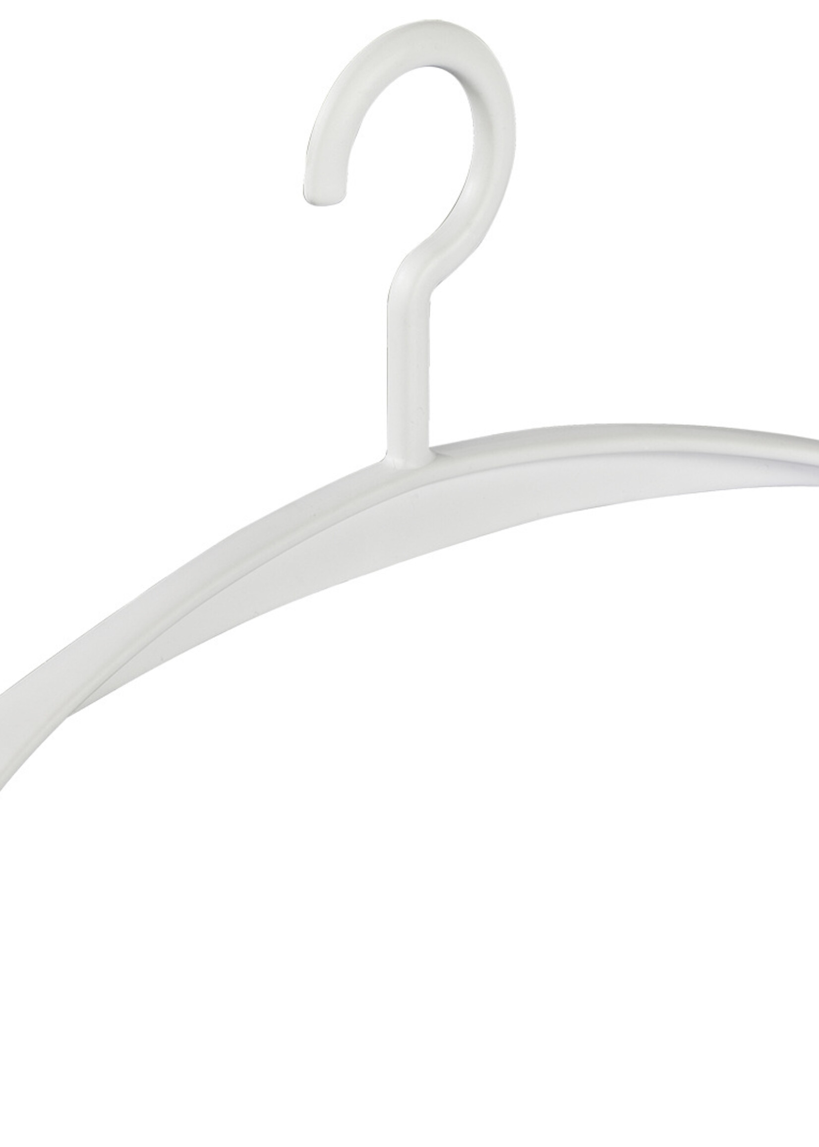 Cintre penderie "Wing" plastique blanc