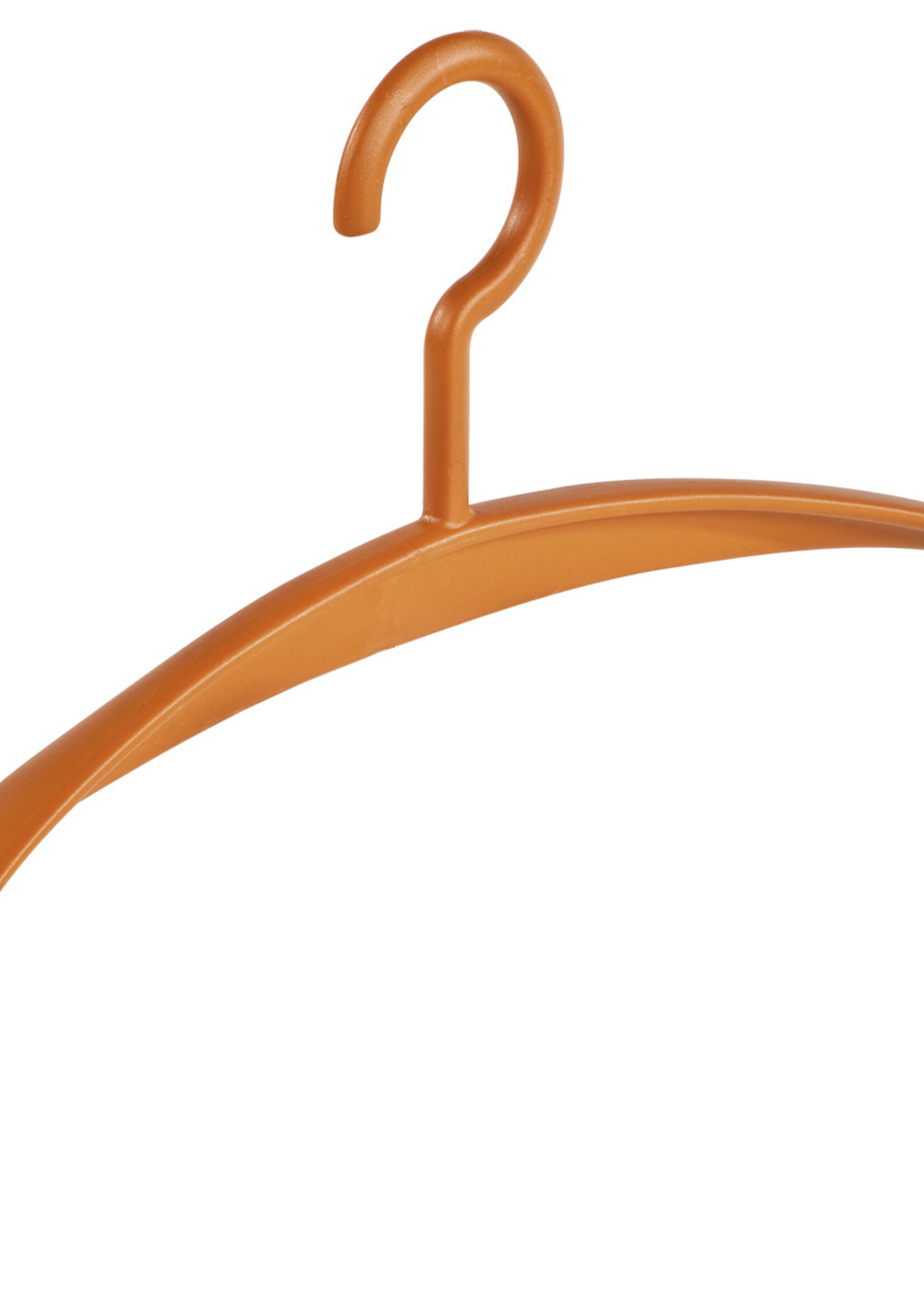 Cintre penderie "Wing" plastique orange