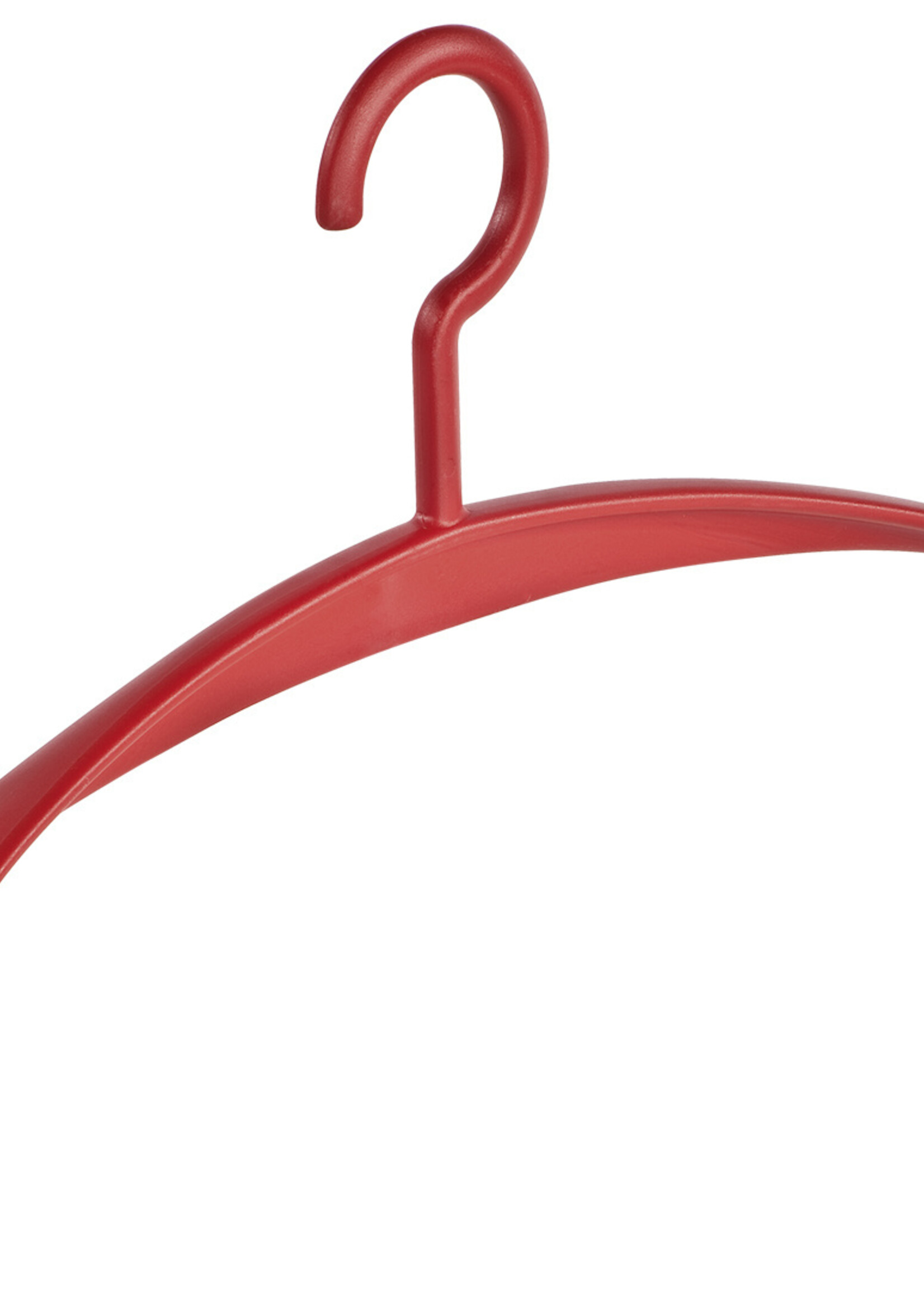 Cintre penderie "Wing" plastique rouge