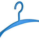 Cintre penderie "Wing" plastique bleu