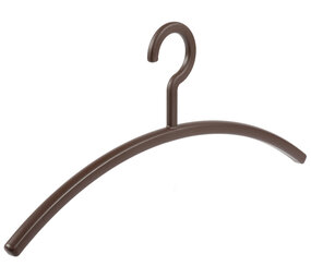 Cintre penderie "Primus" plastique marron Cintre penderie "Primus" plastique marron