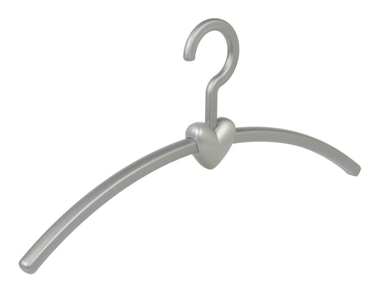 Cintre penderie "Eve" plastique argent / argent Cintre penderie "Eve" plastique argent / argent