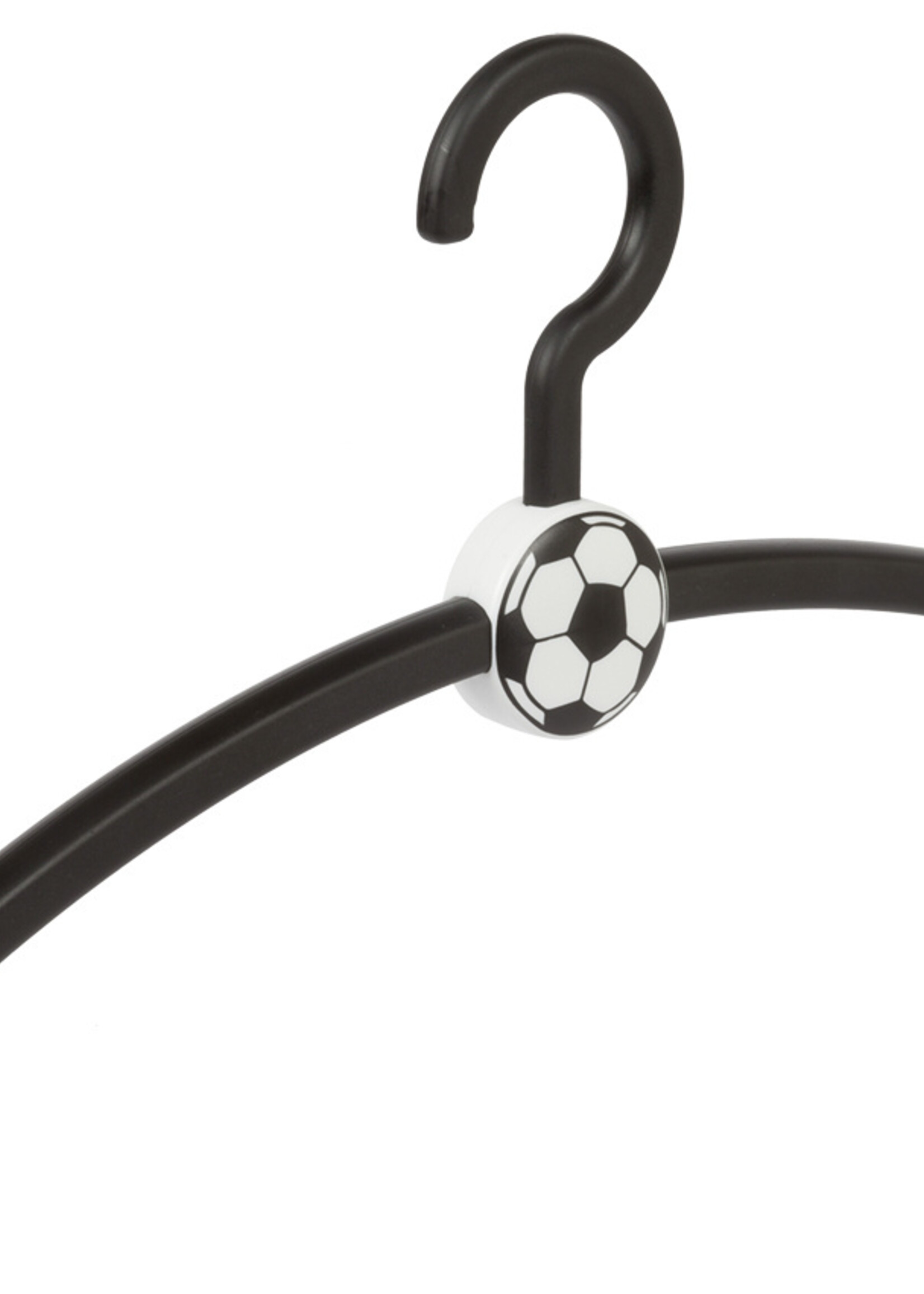 Cintre penderie "Fan" plastique noir