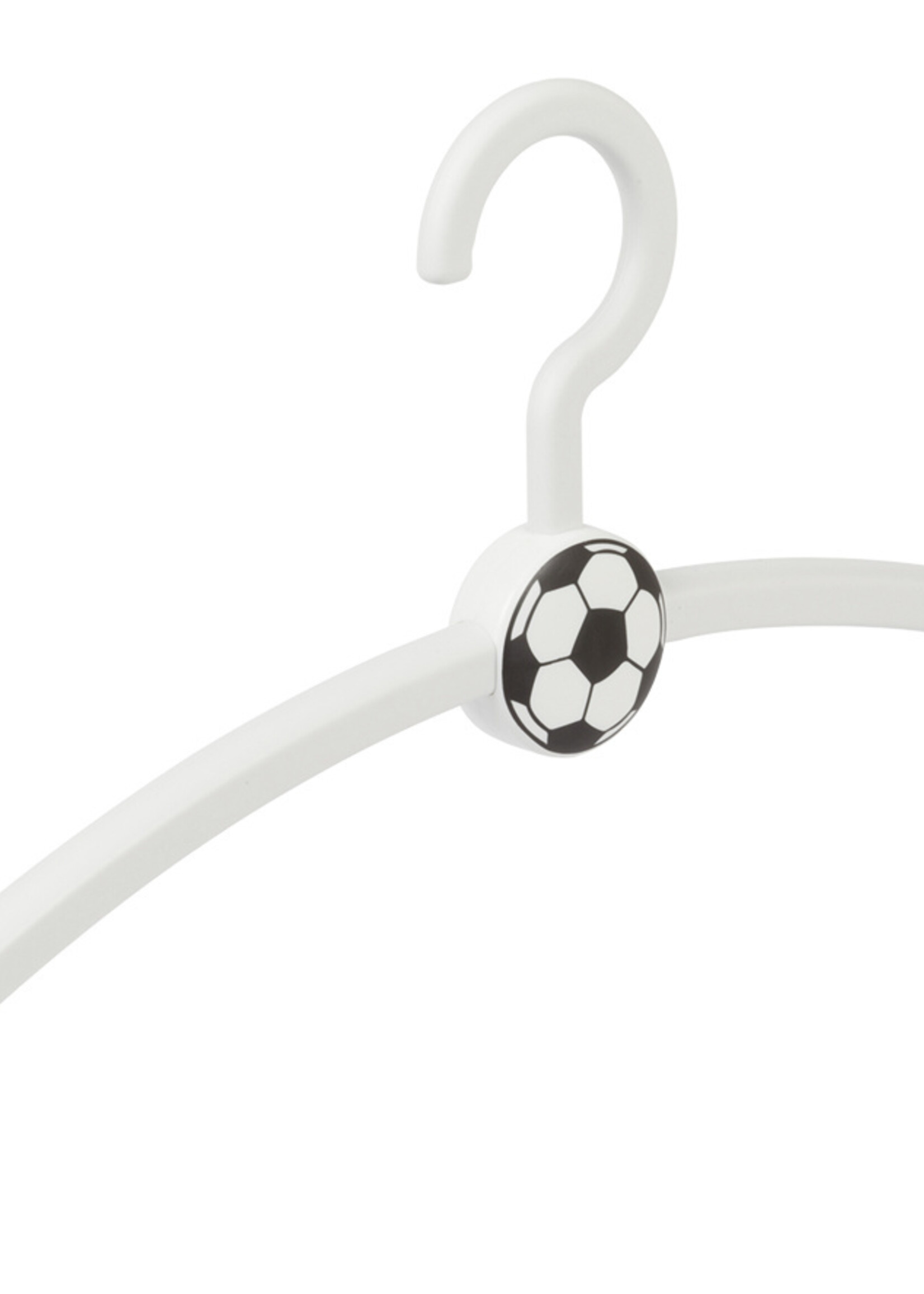 Cintre penderie "Fan" plastique blanc