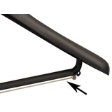 Bandes de silicone transparentes pour cintres en plastique (100 pcs.)