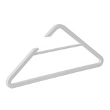Cintre penderie "Delta" plastique blanc Cintre penderie "Delta" plastique blanc