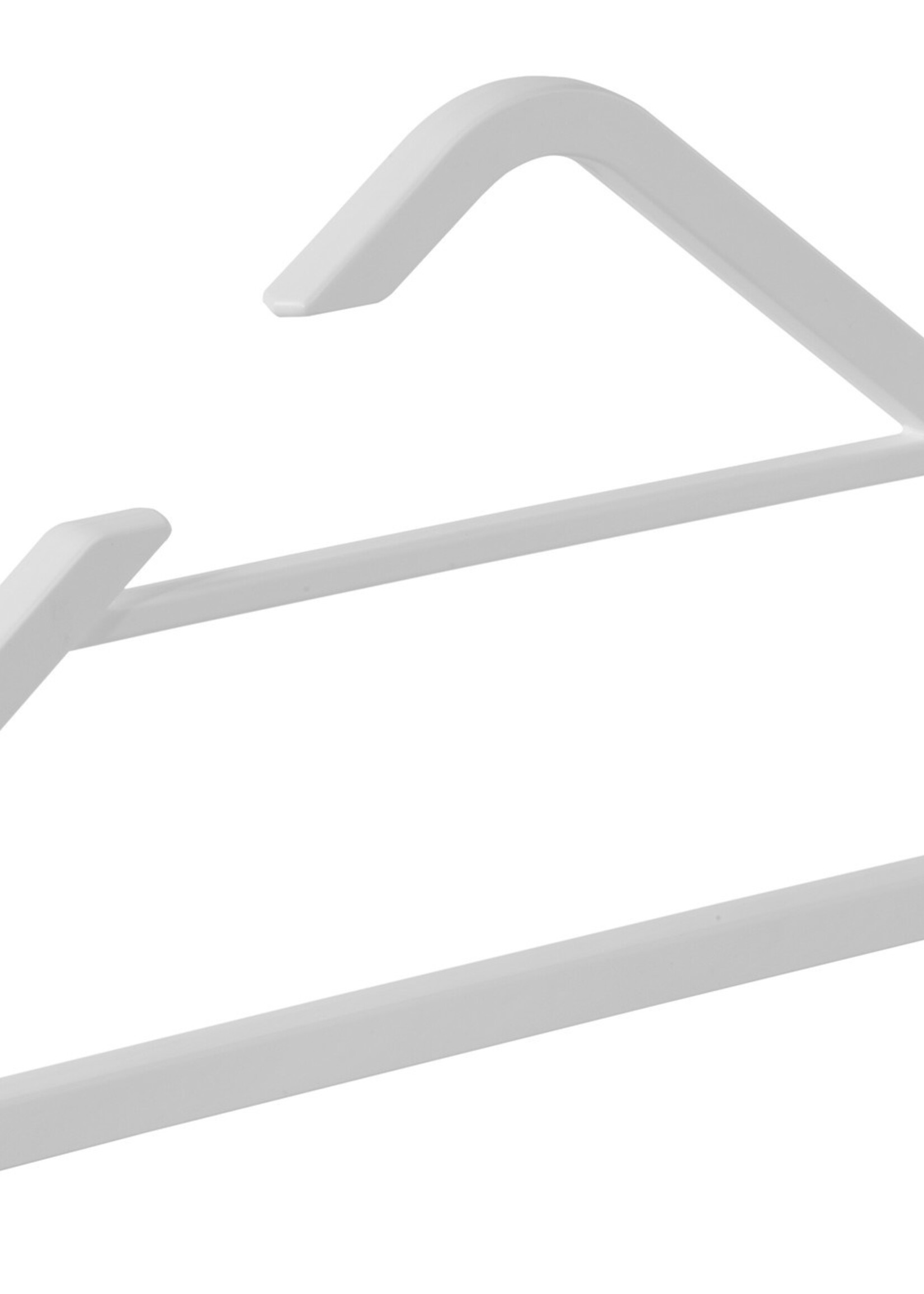Cintre penderie "Delta" plastique blanc
