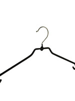 Cintre jupe métal avec noir antidérapant