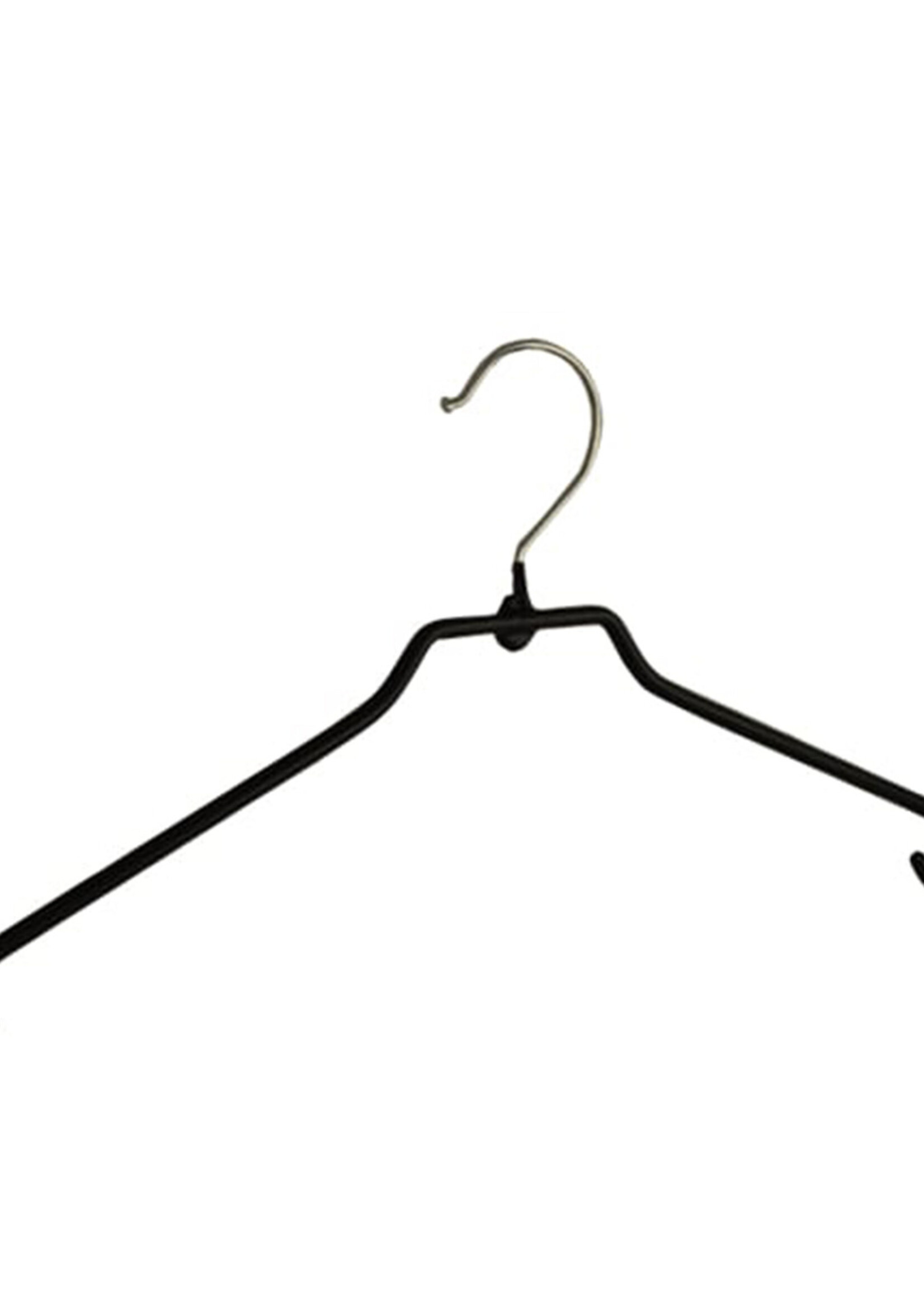 Cintre jupe métal avec noir antidérapant