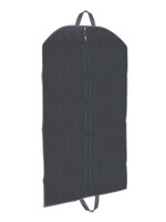 Housse à vêtements (non woven) noir avec fermeture zip