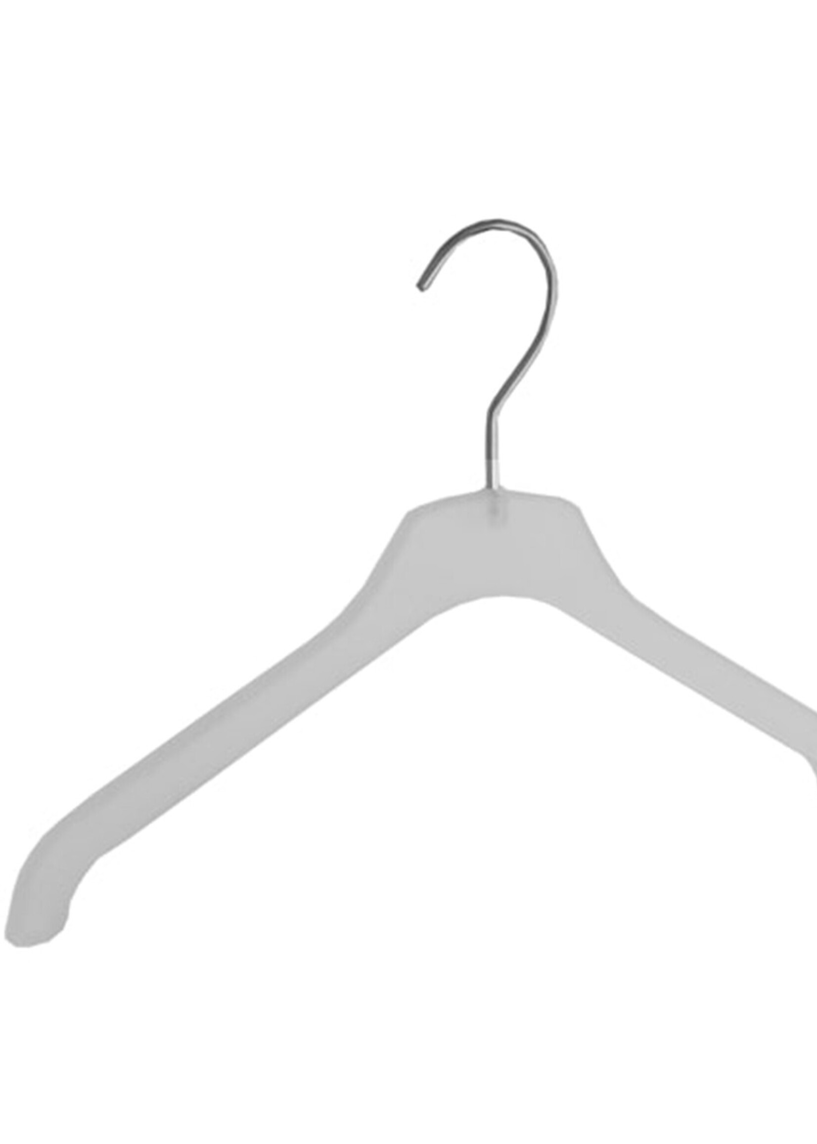 Cintre blouse / chemise (plat) plastique givré