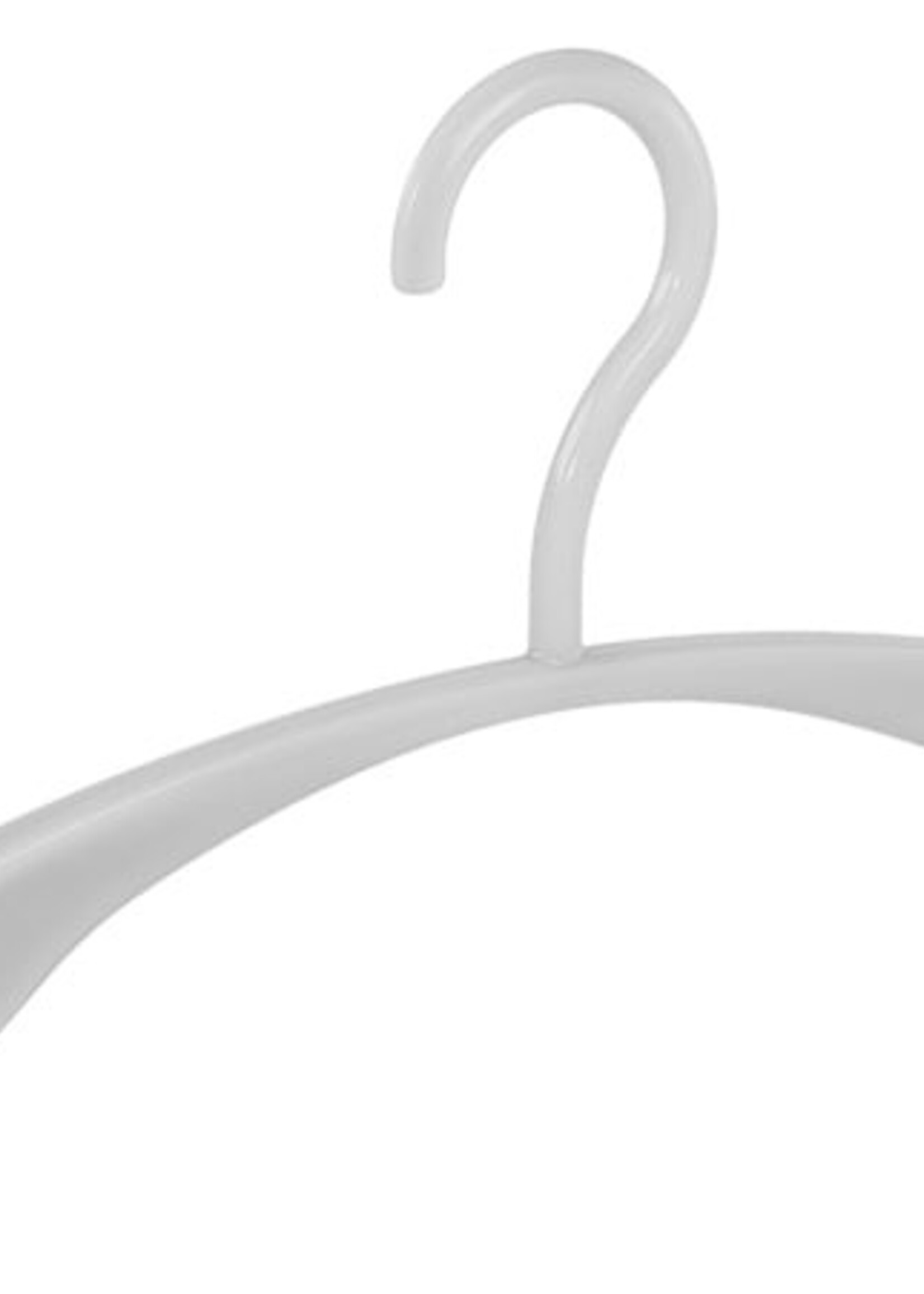 Cintre penderie "Flipper" plastique blanc
