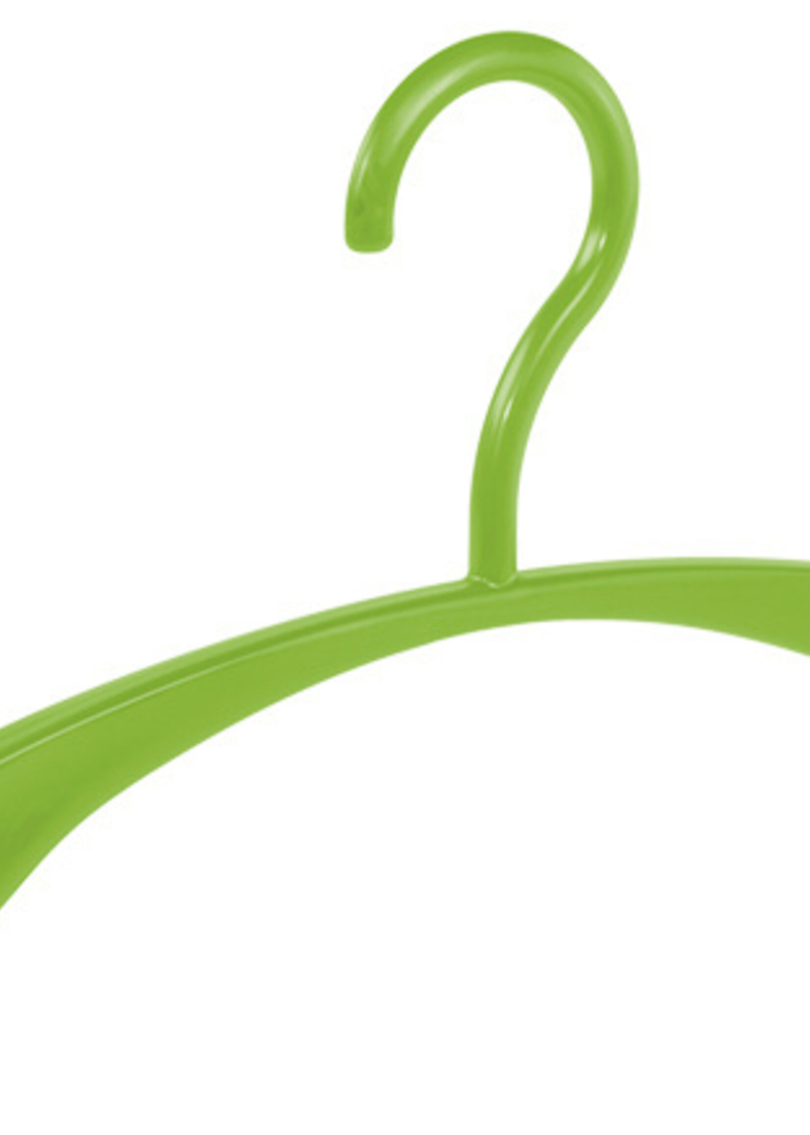 Cintre penderie "Flipper" plastique vert