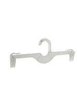 Cintre lingerie plastique transparent avec pinces