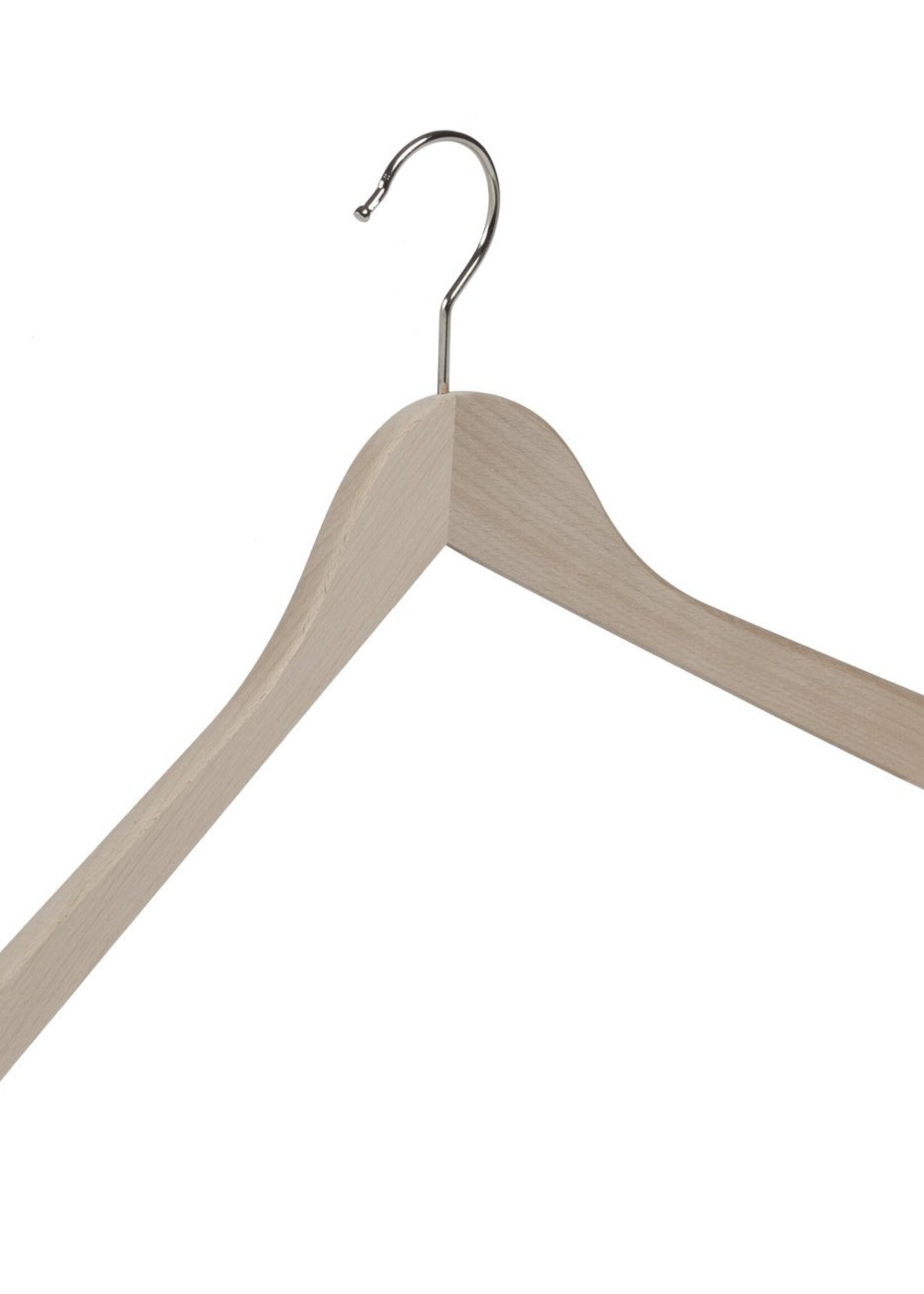 Cintre blouse / chemise (galbé) bois hêtre brut