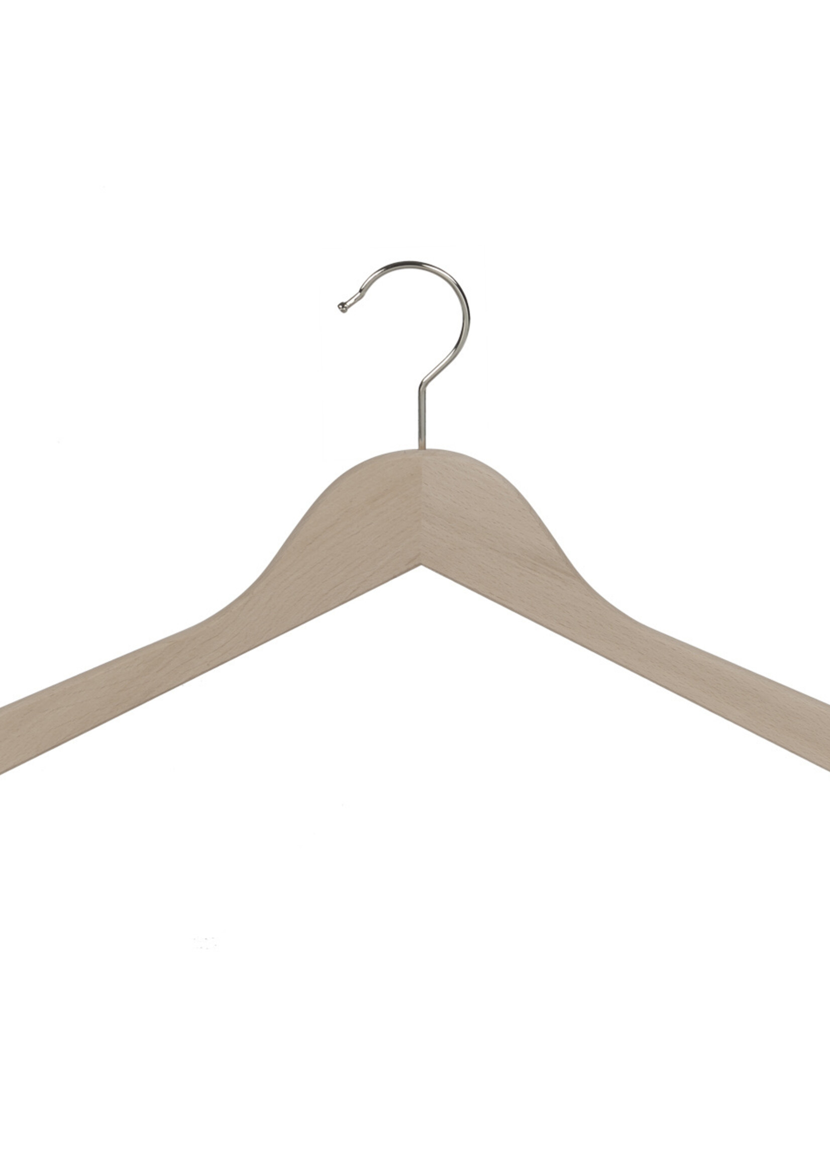 Cintre blouse / chemise (plat) bois hêtre brut