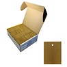 LE GÉANT DU CINTRE Etiquette non imprimé carton écologique marron, avec trou (1000 st.) LE GÉANT DU CINTRE Etiquette non imprimé carton écologique marron, avec trou (1000 st.)