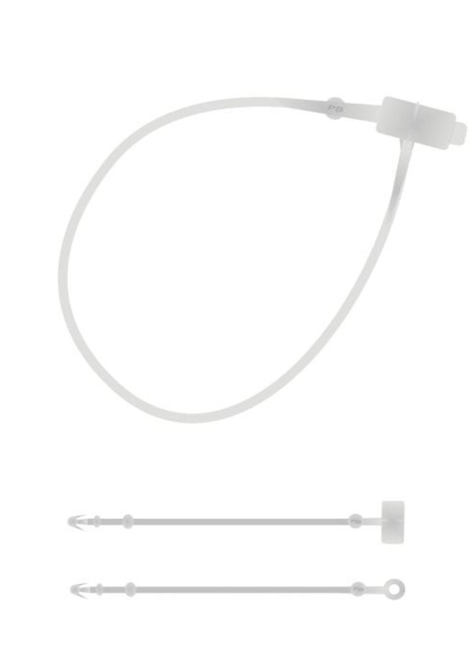 Liens antivols transparent (5000 pcs.)