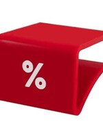 Marquage de taille pour étagère (9-18 mm), rouge avec impression blanche