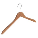 Cintre blouse / chemise (plat) bois lotus verni naturel