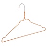 Cintre pressing métal revêtement orange (Ø 2,4 mm) avec encoches Cintre pressing métal revêtement orange (Ø 2,4 mm) avec encoches