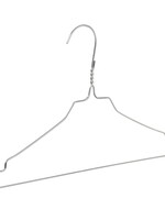 Cintre pressing métal galvanisé (Ø 2,2 mm) avec encoches