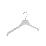 Cintre blouse / chemise (plat) plastique givré Cintre blouse / chemise (plat) plastique givré