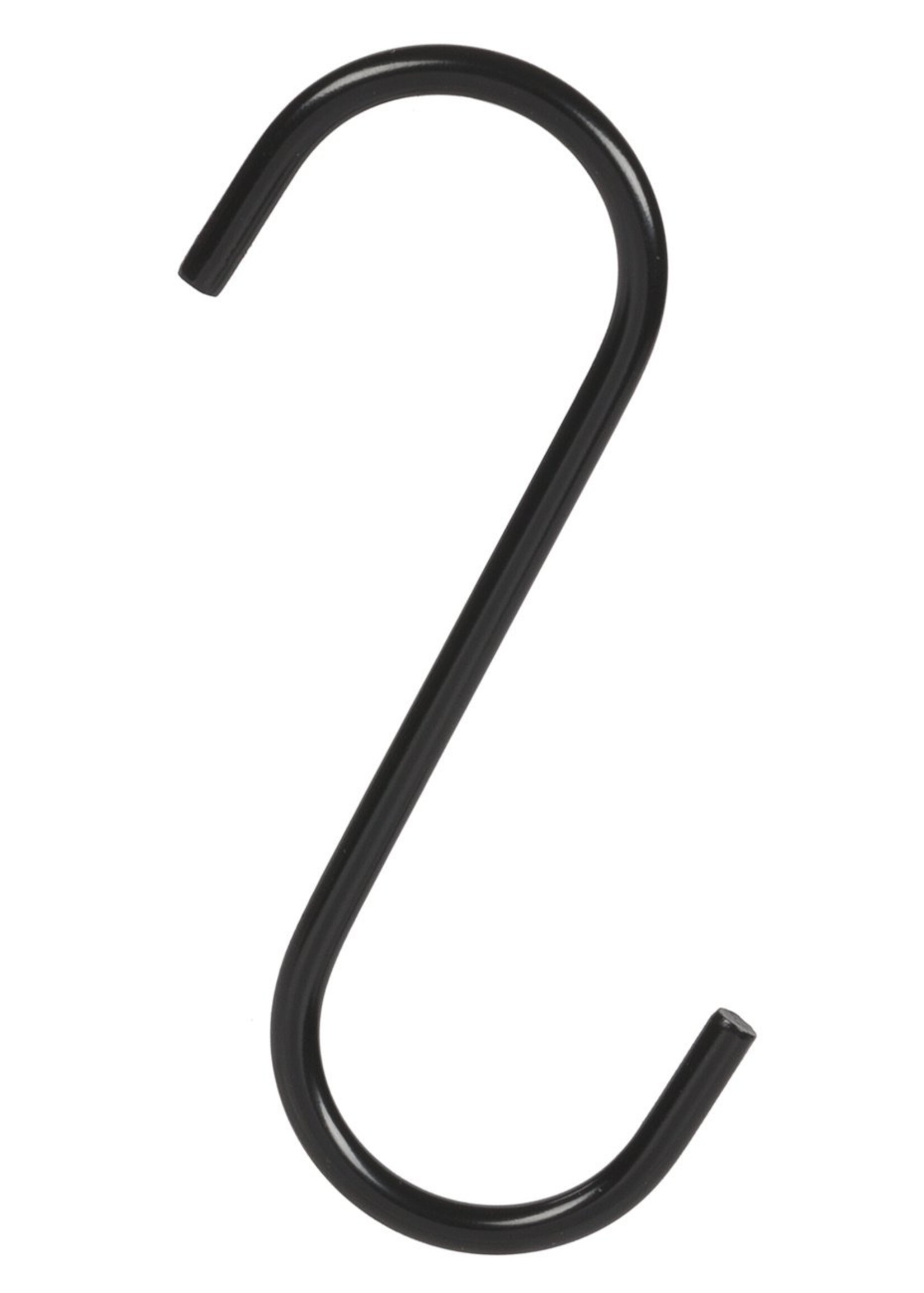 Crochet "S" métal noir