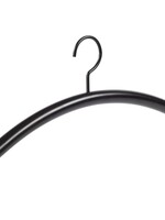 Cintre penderie métal noir Ø 22 mm