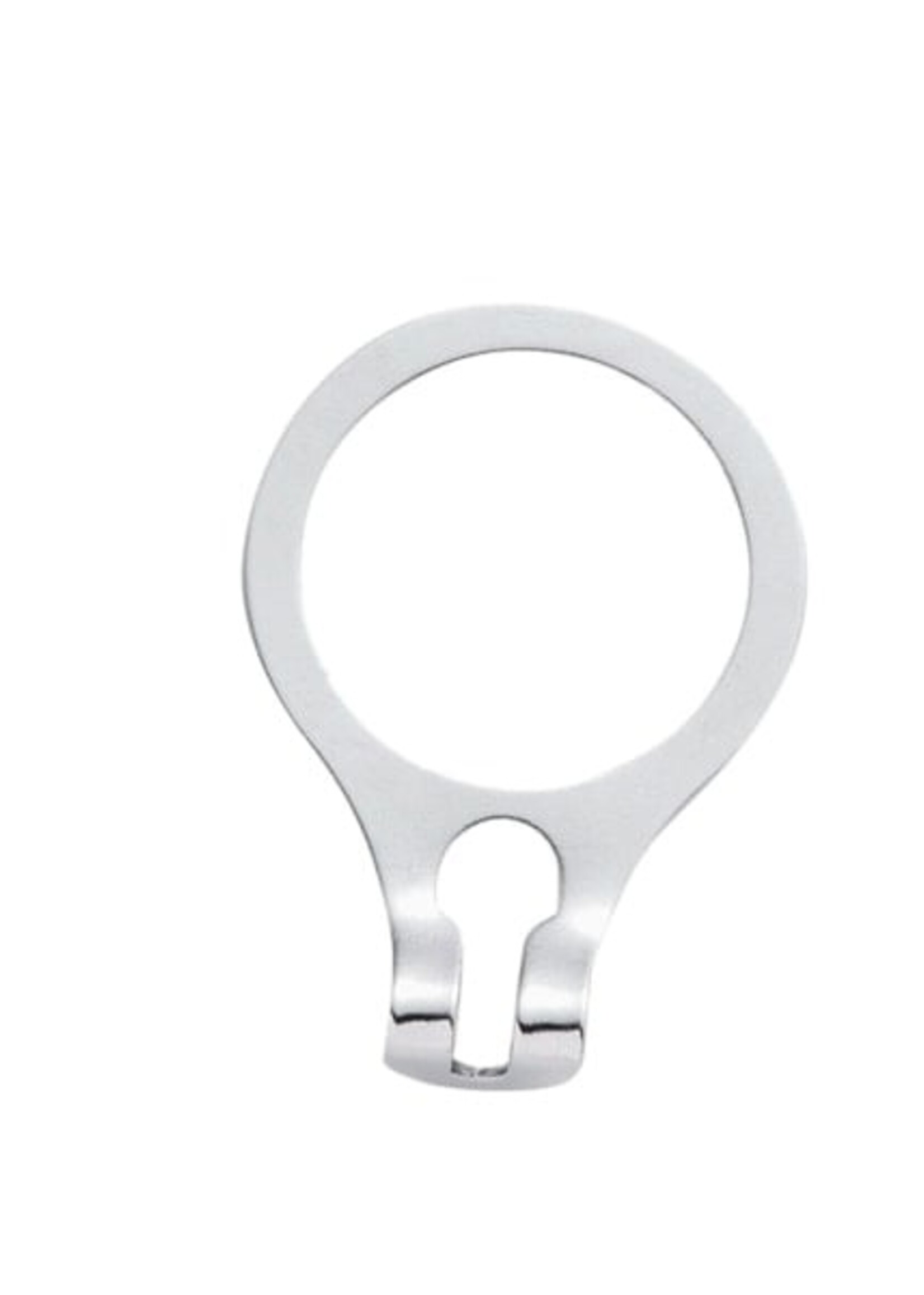 Anneau (anti-vol) métal chromé