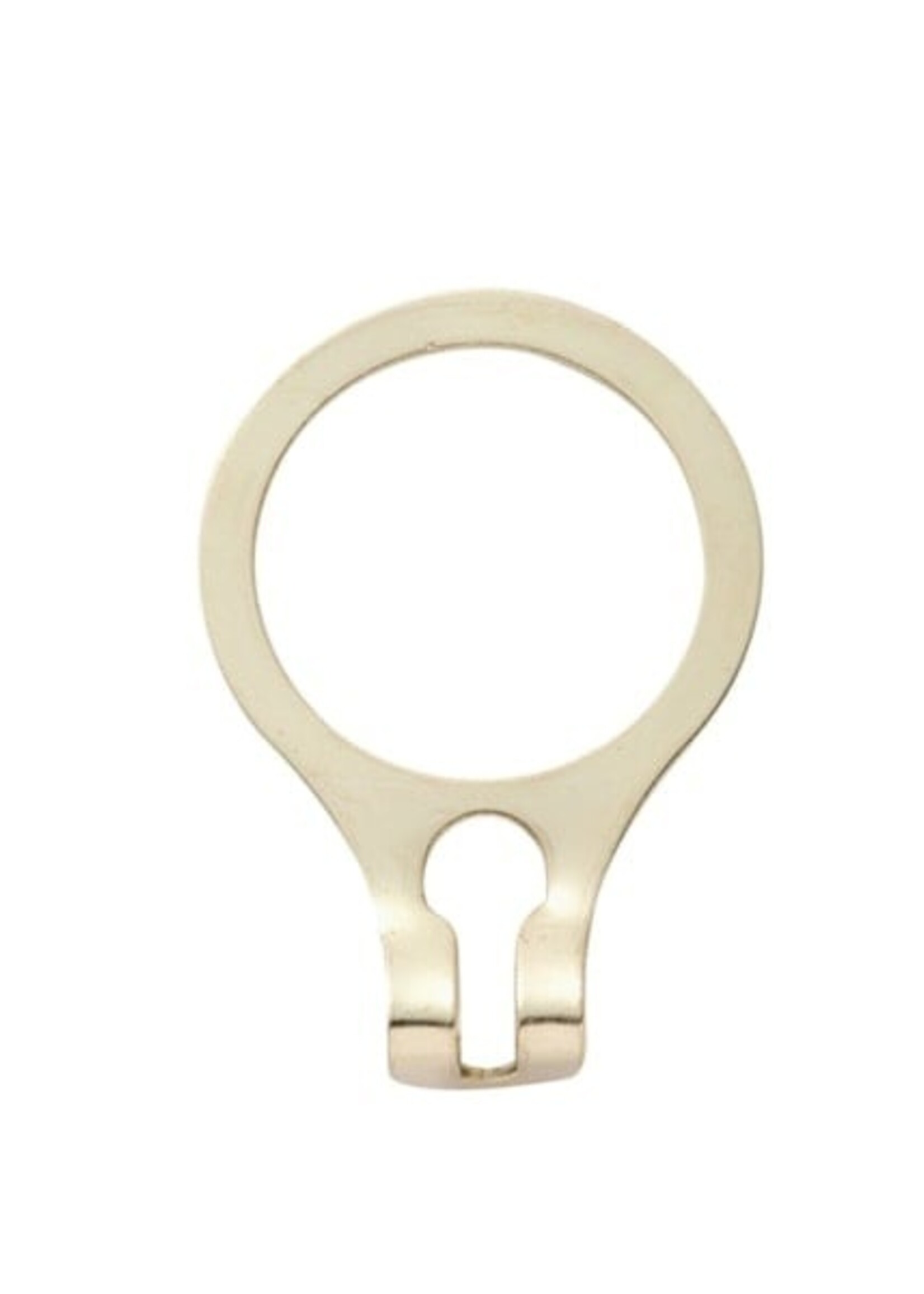 Anneau (anti-vol) métal chromé