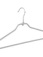 Cintre pantalon métal avec argent antidérapant