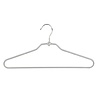 Cintre pantalon métal avec argent antidérapant Cintre pantalon métal avec argent antidérapant